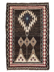  Moroccan Berber - Afghanistan 93X141 Wool Rug Black/Beige Small Rug 