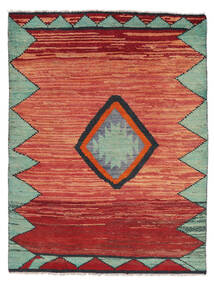 Moroccan Berber - Afghanistan Rug 129X170 Authentic
 Modern Handknotted Dark Red/Rust Red (Wool, Afghanistan)