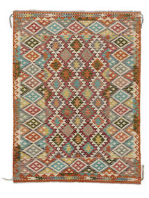  Kilim Afghan Old Style Rug 143X191 Authentic
 Oriental Handwoven Dark Brown (Wool, Afghanistan)