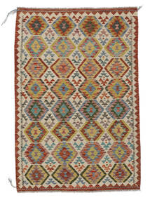  Kilim Afghan Old Style Rug 128X188 Authentic
 Oriental Handwoven Dark Brown/Brown (Wool, Afghanistan)