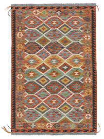  Kilim Afghan Old Style Rug 130X200 Authentic
 Oriental Handwoven Dark Brown/Brown (Wool, Afghanistan)