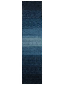  Gabbeh Rainbow - Blue Rug 80X340 Modern Runner
 Blue (Wool, )