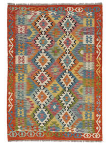  126X180 Small Kilim Afghan Old Style Rug 