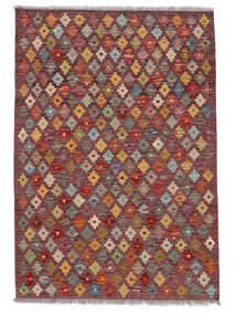  Kilim Afghan Old Style Rug 103X148 Authentic
 Oriental Handwoven Dark Brown/White/Creme (Wool, Afghanistan)