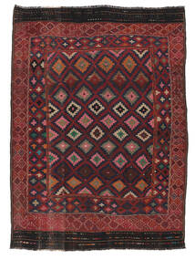  Afghan Vintage Kilim Rug 165X227 Authentic
 Oriental Handwoven Black/Dark Brown (Wool, Afghanistan)