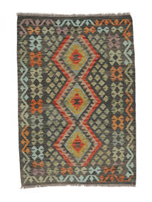  Kilim Afghan Old Style Rug 107X153 Authentic
 Oriental Handwoven Dark Green/Black (Wool, Afghanistan)