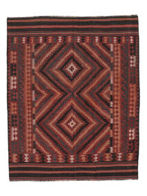  Afghan Vintage Kilim Rug 195X240 Authentic
 Oriental Handwoven Black/Dark Brown/White/Creme (Wool, Afghanistan)