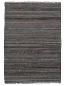101X144 Kilim Modern Rug Rug Modern Black/Dark Grey (Wool, Afghanistan)
