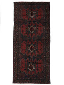 143X315 Baluch Rug Oriental Runner
 Black (Wool, Afghanistan)