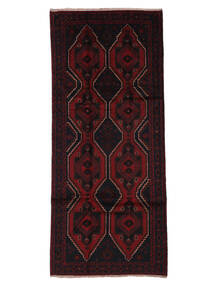  Baluch Rug 130X302 Authentic
 Oriental Handknotted Runner
 Black/Dark Red (Wool, )
