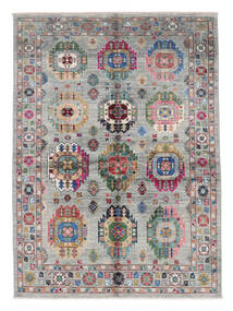  Shabargan Rug 152X208 Authentic
 Oriental Handknotted White/Creme/Black (Wool, Afghanistan)