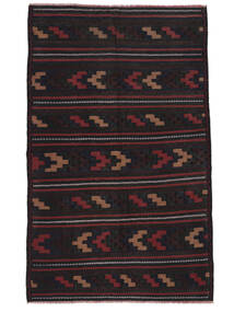  Afghan Vintage Kilim Rug 146X236 Authentic
 Oriental Handwoven Black (Wool, Afghanistan)