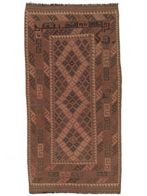  Afghan Vintage Kilim Rug 97X200 Authentic
 Oriental Handwoven Dark Brown/Black (Wool, Afghanistan)