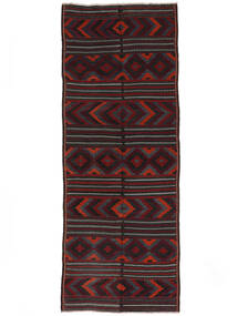  Oriental Afghan Vintage Kilim Rug 126X323 Runner
 Black/Dark Red (Wool, Afghanistan)