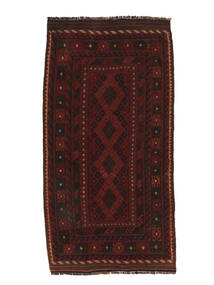  Afghan Vintage Kilim Rug 105X204 Authentic
 Oriental Handwoven Black (Wool, Afghanistan)
