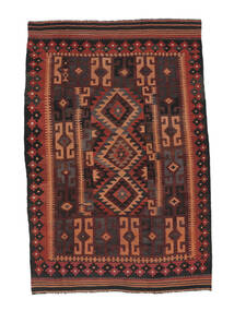 Afghan Vintage Kilim Rug 174X277 Black/Dark Red (Wool, Afghanistan)