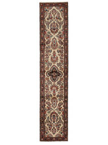 83X402 Mehraban Rug Rug Oriental Runner
 Black/Dark Red (Wool, Persia/Iran)