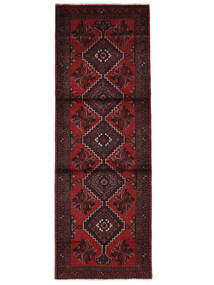  Persian Hamadan Rug Rug 102X295 Runner
 Black/Dark Red (Wool, Persia/Iran)