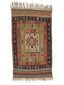  Kilim Rug 111X187 Authentic Oriental Handwoven Dark Brown/Black (Wool, Persia/Iran)