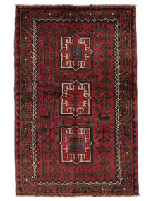  Shiraz Rug 135X205 Authentic
 Oriental Handknotted Black/Dark Red (Wool, Persia/Iran)