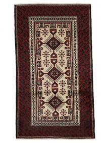  Baluch Rug 103X178 Persian Wool Black/Brown Small 