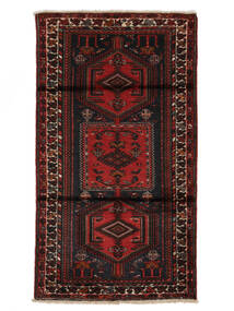  Oriental Hamadan Rug Rug 108X190 Black/Dark Red (Wool, Persia/Iran)