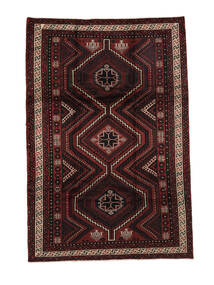  Lori Rug 218X322 Authentic Oriental Handknotted Black/Dark Brown (Wool, Persia/Iran)