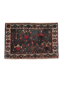  Afshar/Sirjan Rug 53X80 Authentic
 Oriental Handknotted Black/Dark Brown (Wool, Persia/Iran)