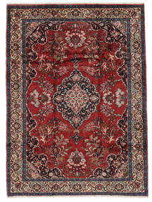 215X294 Hamadan Rug Rug Oriental Black/Dark Red (Wool, Persia/Iran)