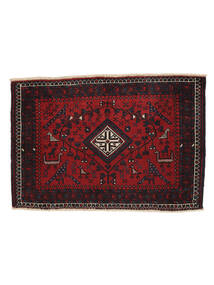  Afshar/Sirjan Rug 57X80 Authentic
 Oriental Handknotted Black/Dark Red (Wool, Persia/Iran)