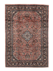  Persian Hamadan Rug Rug 205X300 Black/Brown (Wool, Persia/Iran)