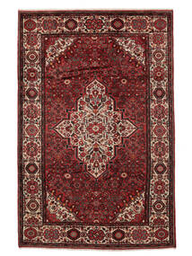 Hosseinabad Rug 215X330 Black/Dark Red (Wool, Persia/Iran)