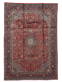 220X318 Mahal Rug Oriental Dark Red/Black (Wool, Persia/Iran)