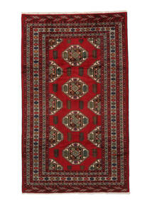  Turkaman Rug 160X275 Authentic
 Oriental Handknotted Black/Dark Brown (Wool, Persia/Iran)