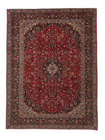  Keshan Rug 275X367 Authentic
 Oriental Handknotted Black/Dark Brown Large (Wool, Persia/Iran)