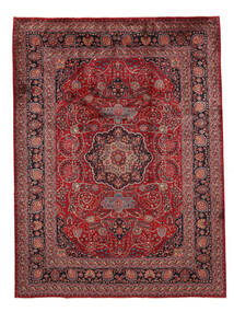  Mashad Rug 258X350 Authentic
 Oriental Handknotted Dark Brown/Black Large (Wool, Persia/Iran)