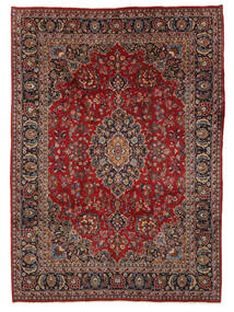  Mashad Rug 240X340 Authentic
 Oriental Handknotted Dark Brown/Black (Wool, Persia/Iran)