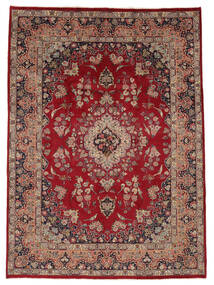  Mashad Rug 243X335 Authentic
 Oriental Handknotted Dark Brown/Black (Wool, Persia/Iran)