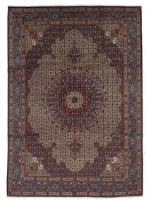  Moud Rug 270X388 Authentic
 Oriental Handknotted Black/Dark Brown Large ( Persia/Iran)