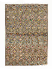  Moroccan Berber - Afghanistan 101X149 Wool Rug Brown/Beige Small 