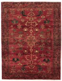  Heriz Rug 218X280 Authentic
 Oriental Handknotted Dark Brown/Black (Wool, Persia/Iran)