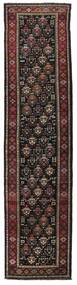  Meshkinshahr Rug 108X450 Authentic Oriental Handknotted Runner Black/Dark Brown (Wool, Persia/Iran)