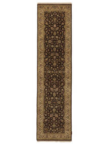  Oriental Sarouk American Rug Rug 78X301 Runner Brown/Black (Wool, India)