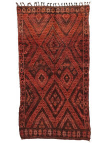 191X362 Shaggy Rug Berber Moroccan - Mid Atlas Vintage Wool, 