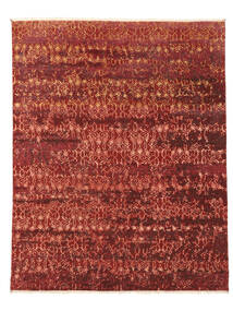  Contemporary Design Rug 240X302 Authentic Modern Handknotted Dark Red/Red ()