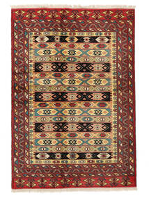 Authentic Persian Turkaman Rug 134X195 Small 