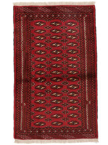 77X121 Turkaman Rug Oriental Dark Red/Black (Wool, Persia/Iran)