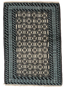  Oriental Baluch Rug 84X120 Black/Dark Grey (Wool, Persia/Iran)