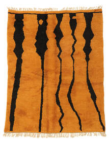  Berber Moroccan - Mid Atlas Rug 175X226 Authentic
 Modern Handknotted Orange/Brown (Wool, )