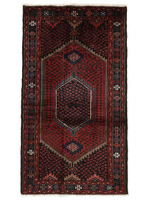  Oriental Hamadan Rug Rug 108X190 Black/Dark Red (Wool, Persia/Iran)